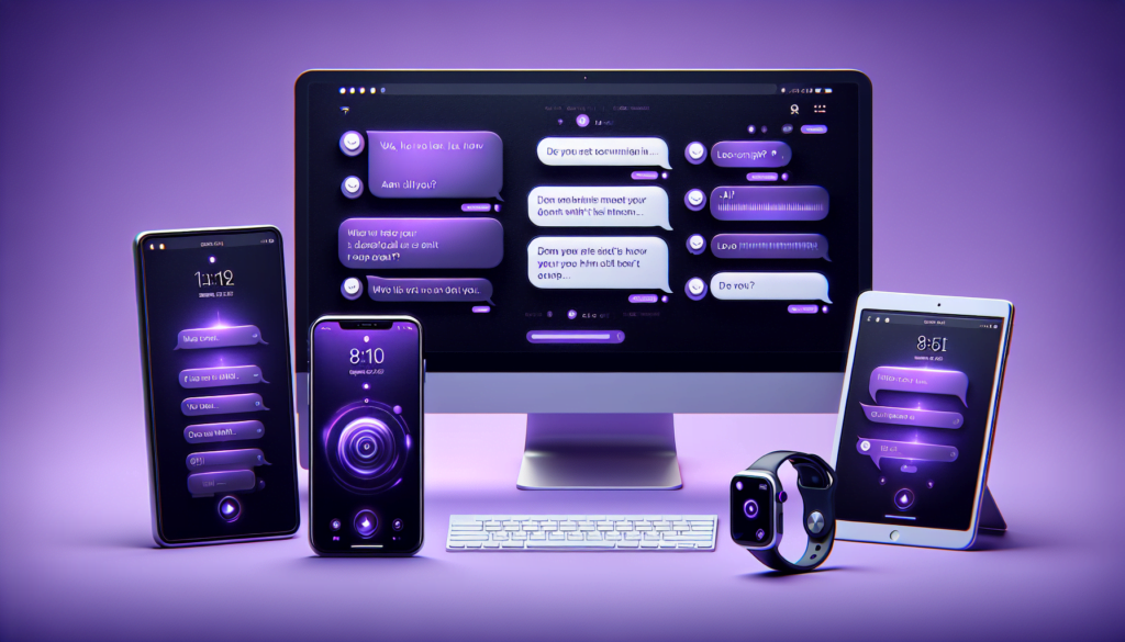 illustration realiste appareils modernes conversation ChatGPT theme violet.jpeg