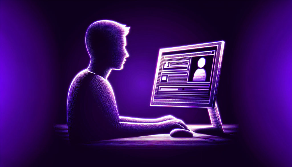 silhouette personne chatbot chatgpt ordinateur ambiance violette realiste ombre complexe.jpeg