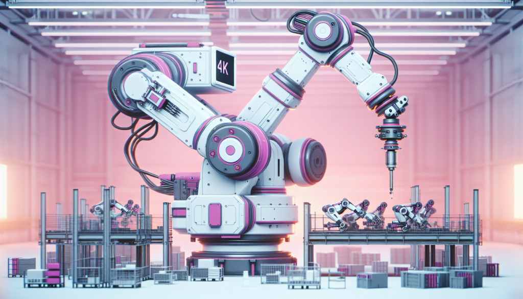 robot industriel non artificiel 4k tache repetitive nuances rose blanc violet sentiment solitude efficacite lieu travail detail.jpg