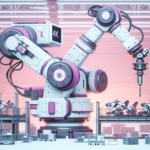 robot industriel non artificiel 4k tache repetitive nuances rose blanc violet sentiment solitude efficacite lieu travail detail.jpg
