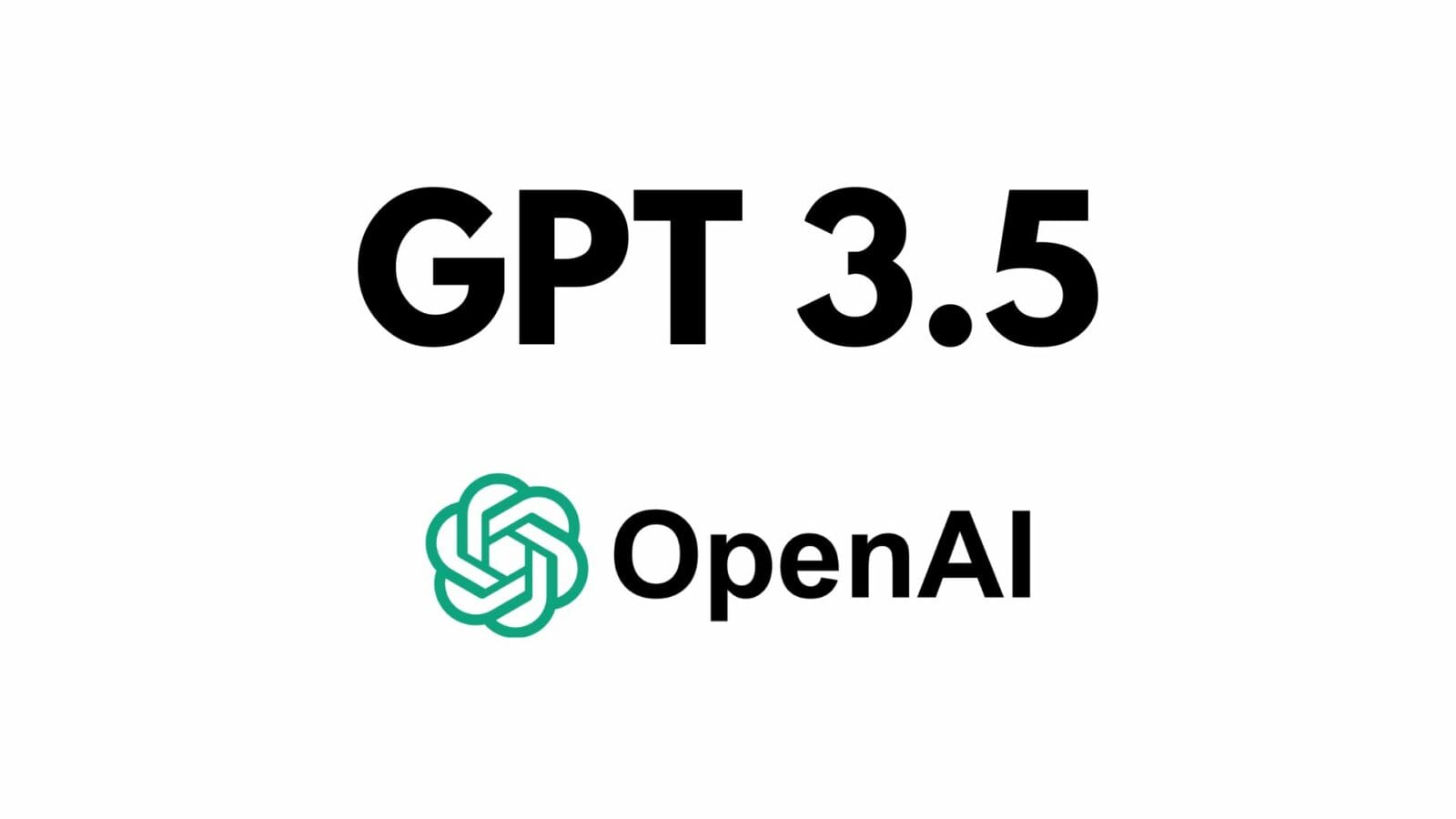 Gpt 3.5 OpenAI